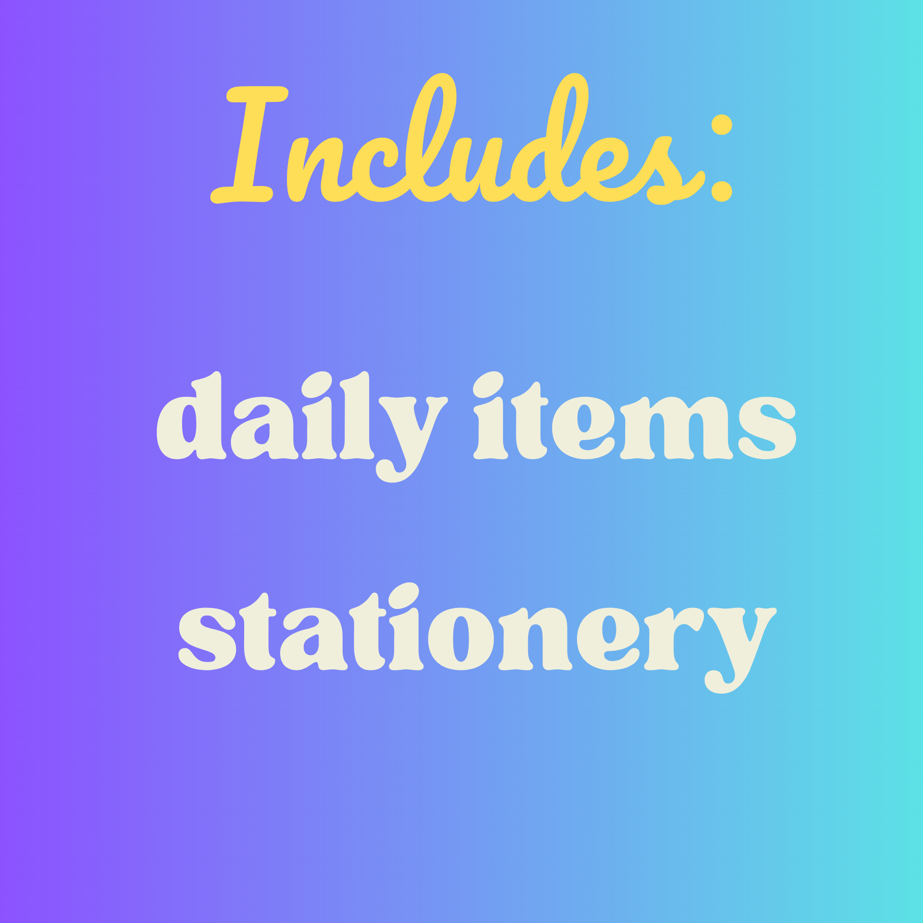 Mystery Card----Stationary